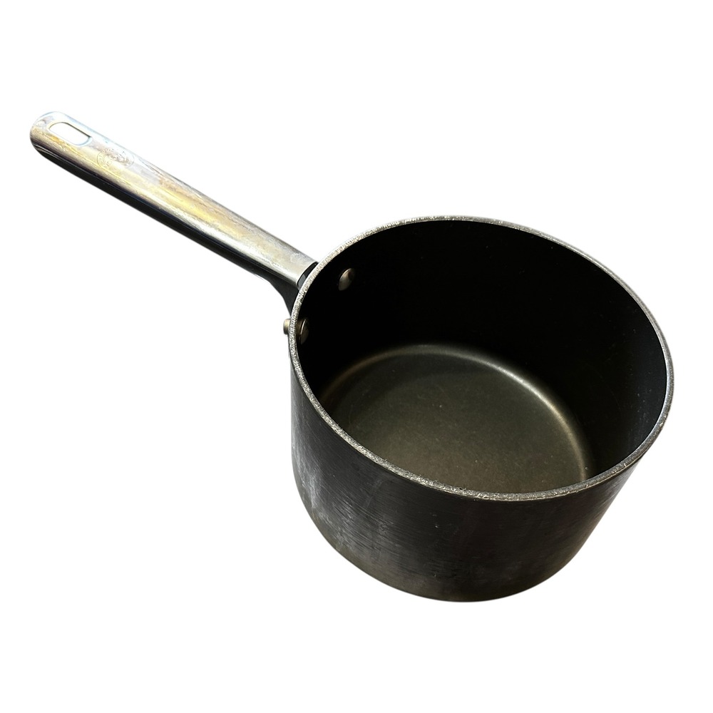 Anolon Professional Meyer 3 Quart Hard‎ Anodized Nonstick Saucepan Charcoal Gray